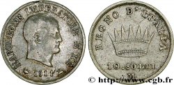 ITALY - KINGDOM OF ITALY - NAPOLEON I 10 Soldi Napoléon Empereur et Roi d’Italie 1811 Milan - M