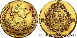 SPANIEN 1/2 Escudo Charles III 1788 Madrid