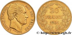 INVESTMENT GOLD 20 Francs Léopold Ier 1865 Bruxelles