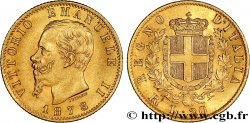 INVESTMENT GOLD 20 Lire Victor Emmanuel II 1878 Rome