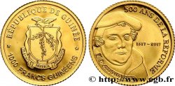 GUINEA 1000 Francs Proof 500 ans de la Réforme 2017 