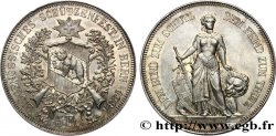 SVIZZERA  5 Francs concours de Tir de Berne 1885 