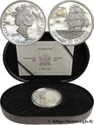 CANADá 20 Dollars Proof le Marco Polo 2001  FDC 
