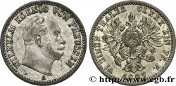 GERMANY - PRUSSIA 1/6 Thaler Guillaume Ier 1867 Berlin