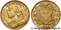 GOLD, PALLADIUM & PLATINUM INVESTMENT 20 Francs &nbsp;Vreneli&nbsp;  1922 Berne