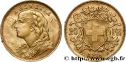 OR D INVESTISSEMENT 20 Francs  Vreneli   1935 Berne