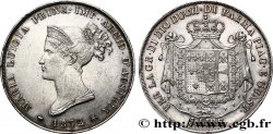 ITALIE - DUCHÉ DE PARME DE PLAISANCE ET DE GUASTALLA - MARIE-LOUISE D AUTRICHE 5 Lire 1832 Milan
