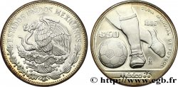 MEXICO 50 Pesos Proof Coupe du Monde de football 1985 