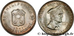 PHILIPPINES 50 Centavos Douglas McArthur 1947 San Francisco AU 