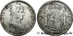 MEXICO 8 Reales Ferdinand VII d’Espagne 1817 Mexico