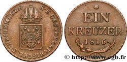 AUSTRIA 1 Kreuzer 1816 Vienne