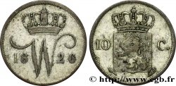 NETHERLANDS 10 Cents Guillaume Ier 1826 Utrecht