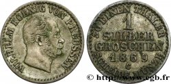 GERMANY - PRUSSIA 1 Silbergroschen (1/30 Thaler) Guillaume 1869 Francfort - C