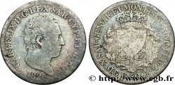 ITALY - KINGDOM OF SARDINIA 50 Centesimi Charles-Félix 1826 Gênes