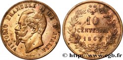 ITALY 10 Centesimi Victor Emmanuel II 1862 