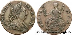 UNITED KINGDOM 1/2 Penny Georges III 1775 Londres