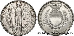 SUIZA 5 Francs, monnaie de Tir, Fribourg 1934 Le Locle