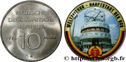 GERMAN DEMOCRATIC REPUBLIC 10 Mark MODIFIÉ SÉRIE C’ÉTAIT LA RDA -  (Insigne de la RDA) 1974 A Berlin