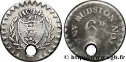 BRITISH TOKENS OR JETTONS VI Pence Hull (Yorkshire) 1811 