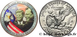 VEREINIGTE STAATEN VON AMERIKA 1 Dollar Eisenhower - Kennedy/Willy Brandt n.d. 