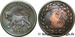 BRITISH TOKENS 1/2 Penny - lion Essex 1813 