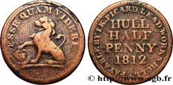 REINO UNIDO (TOKENS) 1/2 Penny Hull (Yorkshire), Hull Lead Works 1812 