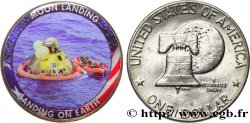 ESTADOS UNIDOS DE AMÉRICA 1 Dollar Eisenhower- Série Apollo 11 - Atterrissage sur Terre 1976 Philadelphie