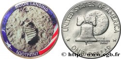 ESTADOS UNIDOS DE AMÉRICA 1 Dollar Eisenhower- Série Apollo 11 - Empreinte de pas 1976 Philadelphie