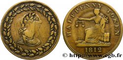 BRITISH TOKENS 1/2 Penny 1812 
