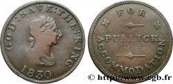BRITISH TOKENS 1/2 Penny  1830 