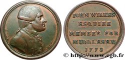 REINO UNIDO (TOKENS) Médaille de Iohn Wilkes 1773 UK, Londres