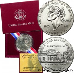 ÉTATS-UNIS D AMÉRIQUE 1 Dollar Jefferson 1993 Philadelphie FDC 