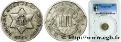 STATI UNITI D AMERICA 3 Cents 1851 Nouvelle-Orléans - O