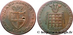 ROYAUME-UNI (TOKENS) 1/2 Penny - William’s (Middlesex) 1795 