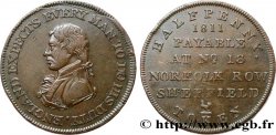BRITISH TOKENS 1/2 Penny Sheffiled (Staffordshire) 1811 