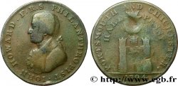 ROYAUME-UNI (TOKENS) 1/2 Penny Porthmouth (Hampshire) John Howard 1794 