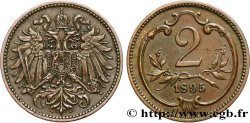 AUSTRIA 2 Heller 1895 Vienne MBC+ 