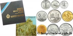 SAINT-MARIN Série FDC 9 Monnaies 1979 Rome