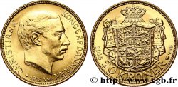DENMARK 20 Kroner Christian X 1916 Copenhague