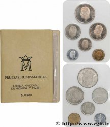 ESPAGNE Série FDC de 6 monnaies - étoile 76 1975 