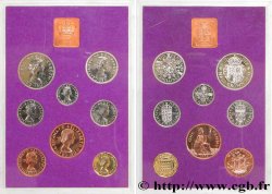 VEREINIGTEN KÖNIGREICH Série Proof 8 monnaies - Dernière émission de l’ancien monnayage britannique  1970 