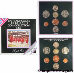 UNITED KINGDOM Série 8 monnaies 1983 