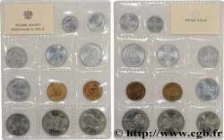 POLOGNE Série FDC - 11 monnaies 1978 Atelier de Varsovie