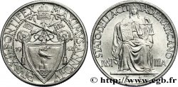 VATICAN AND PAPAL STATES 1 Lira frappe au nom de Pie XII an IV 1942 Rome AU 