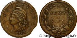 ÉTATS-UNIS D AMÉRIQUE 1 Cent (1861-1864) “civil war token” Liberté 1863 