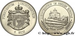 LIECHTENSTEIN 5 Ecu Proof Château de Vaduz 1993 