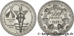 ÉTATS DE L&nbsp;AFRIQUE DE L&nbsp;OUEST (BCEAO) 500 Francs BCEAO 1972 Paris