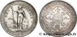 ROYAUME-UNI 1 Dollar Britannia 1910 Bombay