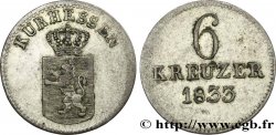 GERMANY - HESSE 6 Kreuzer  1833 