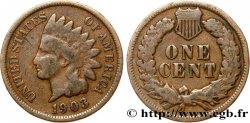 ESTADOS UNIDOS DE AMÉRICA 1 Cent tête d’indien, 3e type 1903 Philadelphie
